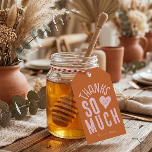 Funky Bold Font ギフトタグ