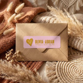 Funky Bold Font ラベル