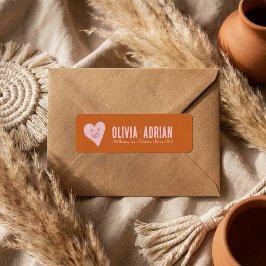 Funky Bold Font ラベル