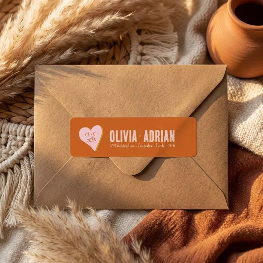 Funky Bold Font ラベル