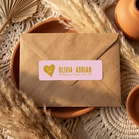 Funky Bold Font ラベル