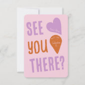 Funky Bold Font 招待状 (正面)