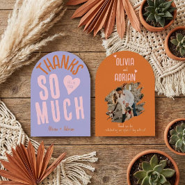 Funky Bold Font 招待状