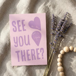 Funky Bold Font 招待状