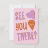 Funky Bold Font 招待状 (正面)