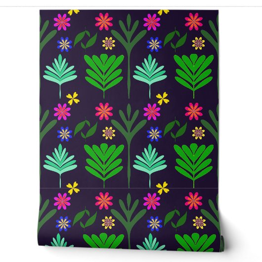 Funky Botanicals wallpaper Phunktanicals by Mimma 壁紙 (ほどく)