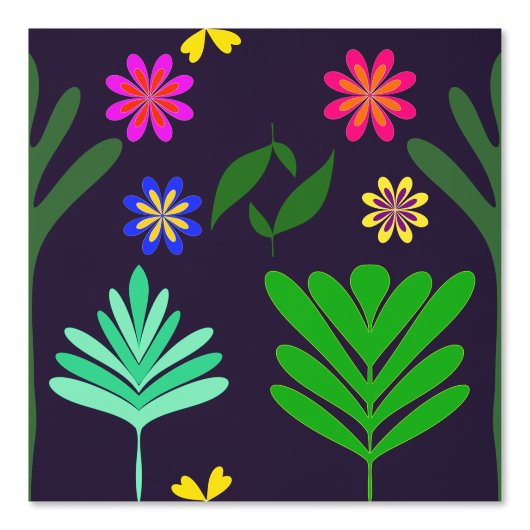 Funky Botanicals wallpaper Phunktanicals by Mimma 壁紙 (正面)