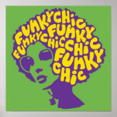Funky Chic ポスター (正面)