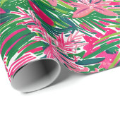 Funky Christmas Foliage ラッピングペーパー (ロールコーナー)