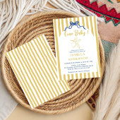 Funky Ciao Baby Hand Drawn Italian Baby Shower  招待状