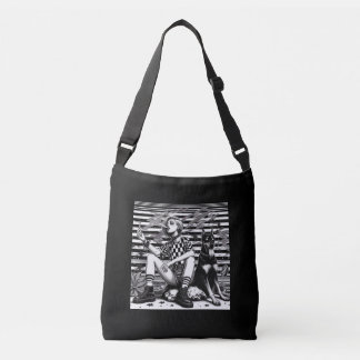 Funky design tote bag  クロスボディバッグ