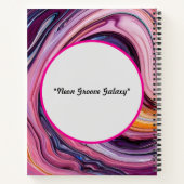 "Funky Frequencies from Space" ノートブック (裏面)