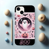 Funky Friendly Boo Spooky Jack O Lanterns Pastel Case-Mate iPhoneケース