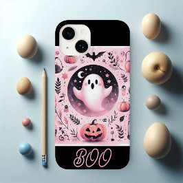 Funky Friendly Boo Spooky Jack O Lanterns Pastel  Case-Mate iPhone 14ケース