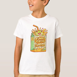 Funky Frog Smoothie Kids T-Shirt Tシャツ