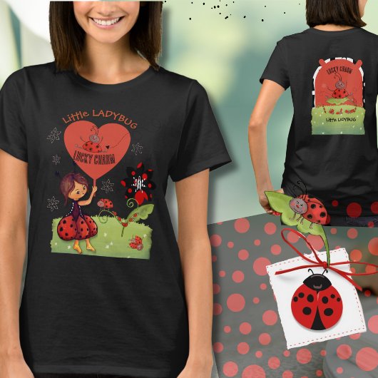 Funky Ladybug Garden Baby Shower Winner's Prize  Tシャツ