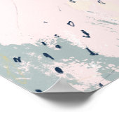 Funky Owl Portrait ポスター (角)