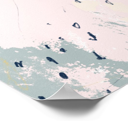 Funky Owl Portrait ポスター (角)