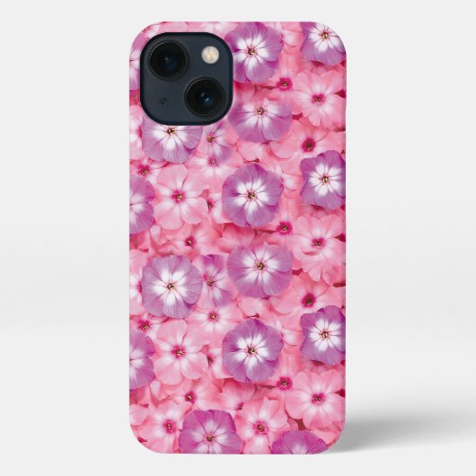 Funky Pink Flower Power  iPhoneケース (裏面)