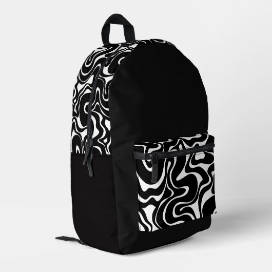 'Funky Psychedelic' Backpack  プリントバックパック (裏面左端)