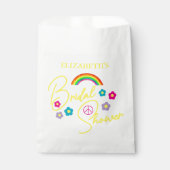 Funky Retro Bridal Shower フェイバーバッグ (正面)