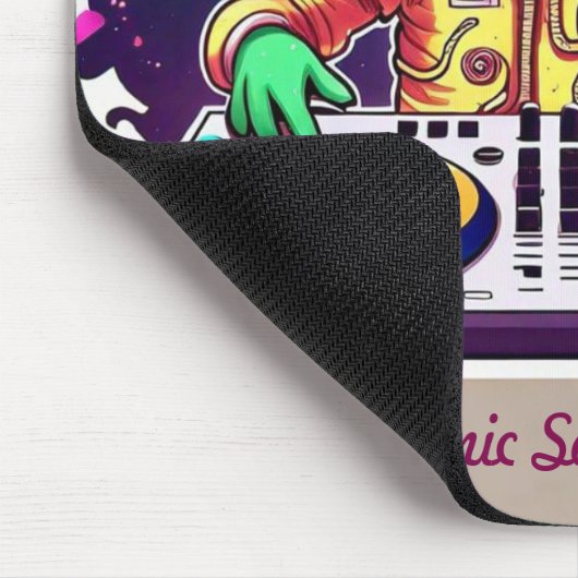 "Funky Vibes Only" マウスパッド (コーナー)