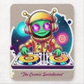 "Funky Vibes Only" マウスパッド (正面)