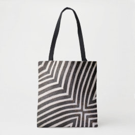 Funky Zebra Stripe Tote トートバッグ