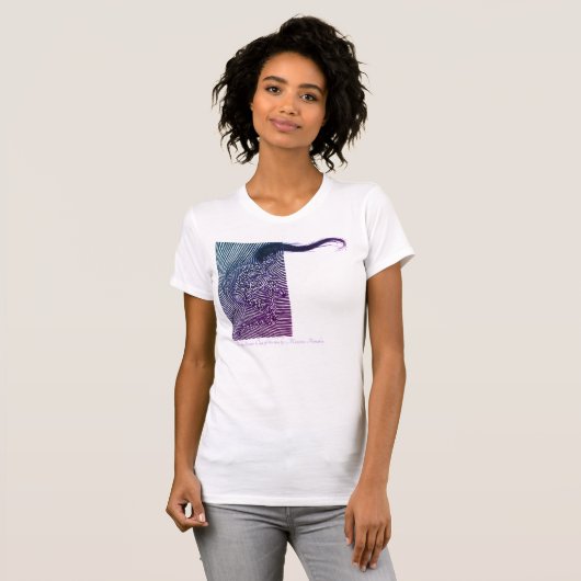 FunkyDreams Out of the line - Massimo Pietrobon Ta Tシャツ (正面フル)