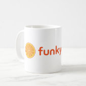 FunkyFresh公式ロゴマグ コーヒーマグカップ (正面左)