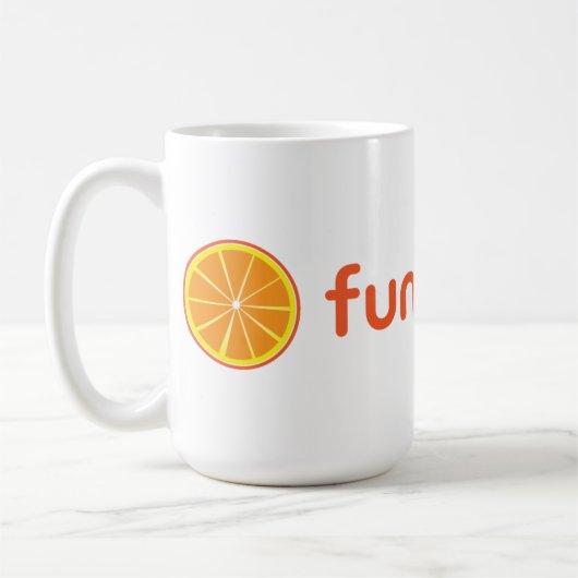 Funkyfresh.com オフィシャルロゴ マグカップ (左)