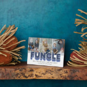 Funle おもしろい Unchlカッコいい Photo フォトプラーク (側面)