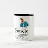 Funle Uncle定義フォト ツートーンマグカップ (中央)