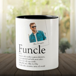 Funle Uncle定義フォト ツートーンマグカップ