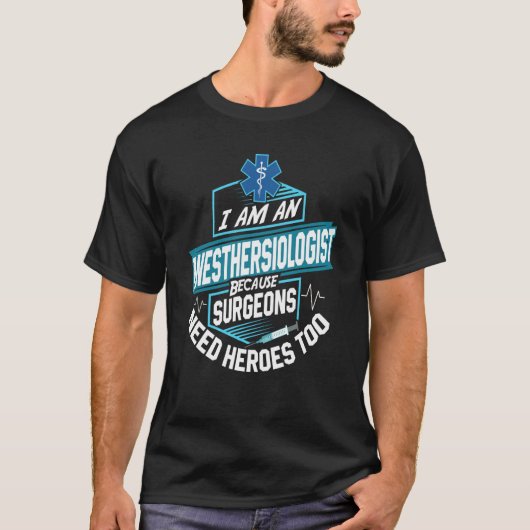 Funn Anesthesiologist Anesthesia Nurse Anesthesia Tシャツ (正面)