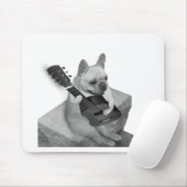 funnfrenchbulldog-guitar-items マウスパッド (マウス)