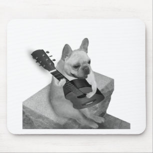 funnfrenchbulldog-guitar-items マウスパッド