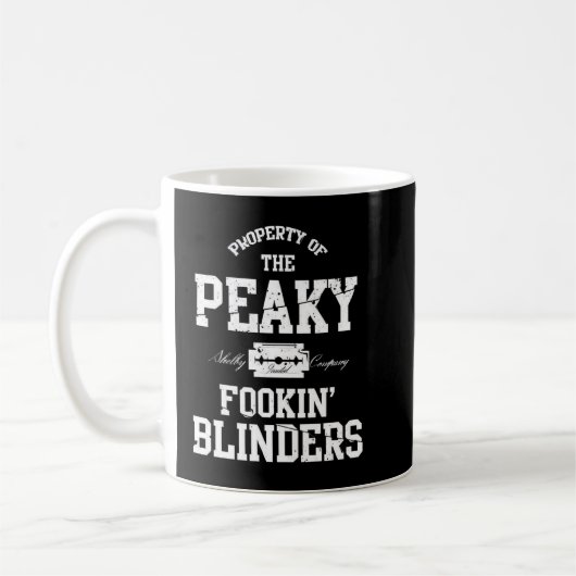 Funniest Peaky Blinders Gift Music Fans コーヒーマグカップ (左)