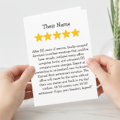 Funning retirement co worker 4 stars カード