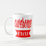 funny叔父さんMug Awesome叔父さんの叔父さん引用文のギフト コーヒーマグカップ<br><div class="desc">おもしろいな叔父さんの引用文"素晴らしい叔父さん"の最も最高のなマグ。 あなたの叔父さんのためのこのマグを時誕生日与えて下さい。</div>