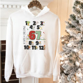 Funny 12 Days of Christmas 67 6 7 Six Seven Meme パーカ