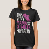 Funny 13.1 Half Marathon Running Training Women Ru Tシャツ (正面)