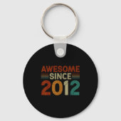 Funny 13 Year Old Awesome Since 2012 Birthday Son  キーホルダー (正面)