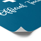 Funny 13th Birthday Teenager 6+7 Year Old Boys Kid ポスター (角)