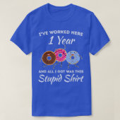 Funny 1 Year Work Anniversary One Year Employee Ap Tシャツ (デザイン正面)
