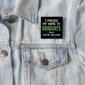 Funny 2025 Gamer Graduate Graduation 缶バッジ (インサイチュ)