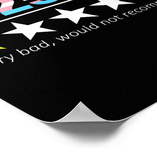 Funny 2025 Very Bad Would Not Recommend  ポスター (角)