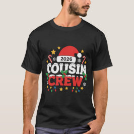 Funny 2026 Cousin Crew Kids Family Gathering  Tシャツ