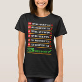 Funny 2026 Will Be My Year Sitive Comeback Humor Tシャツ (正面)