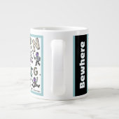Funny 20oz Mug: Know Won Worns Ewe ジャンボコーヒーマグカップ (裏面)